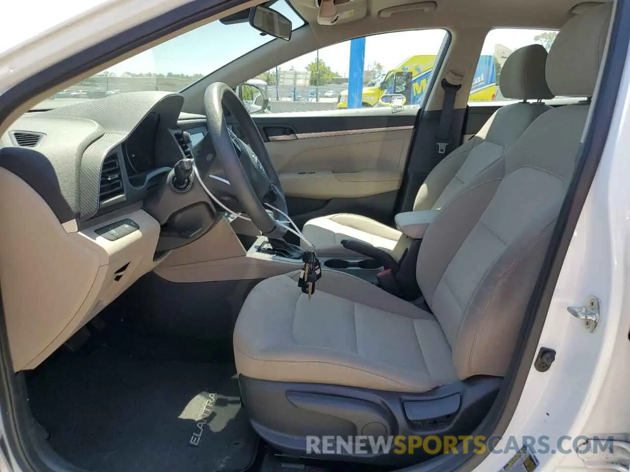 7 Photograph of a damaged car 5NPD74LF8LH592856 HYUNDAI ELANTRA 2020