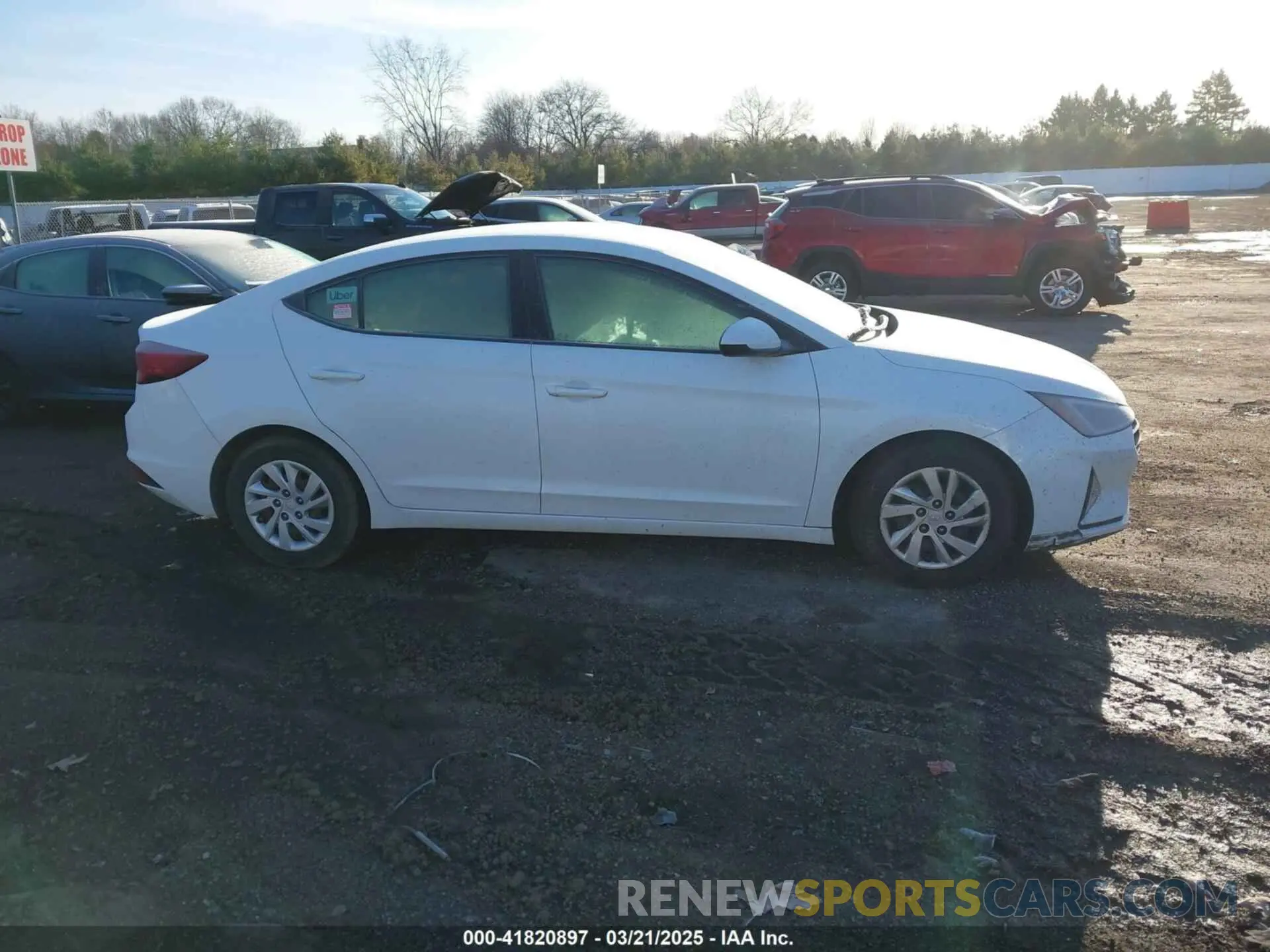 13 Photograph of a damaged car 5NPD74LF9LH503716 HYUNDAI ELANTRA 2020