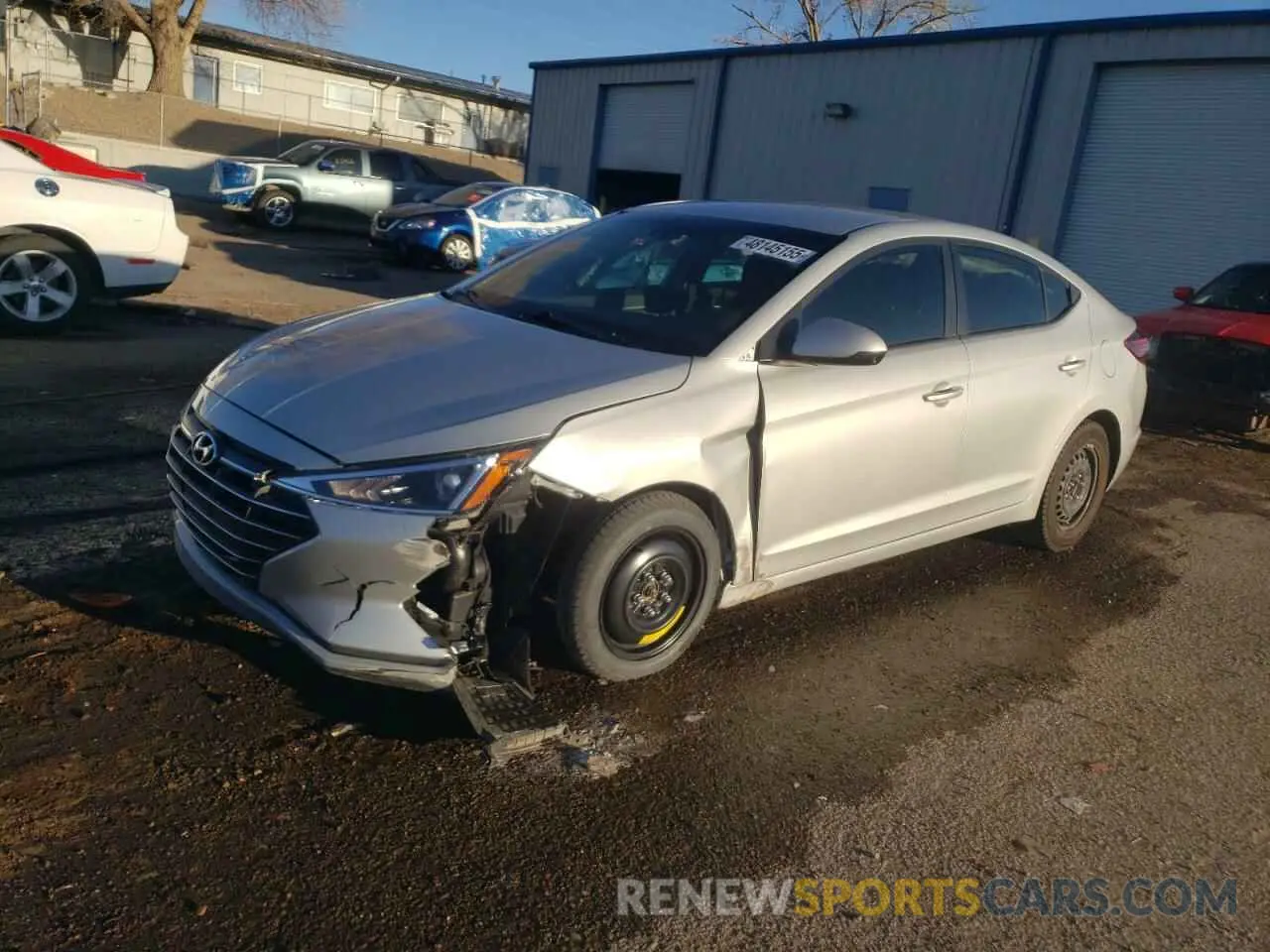 1 Photograph of a damaged car 5NPD74LF9LH511122 HYUNDAI ELANTRA 2020