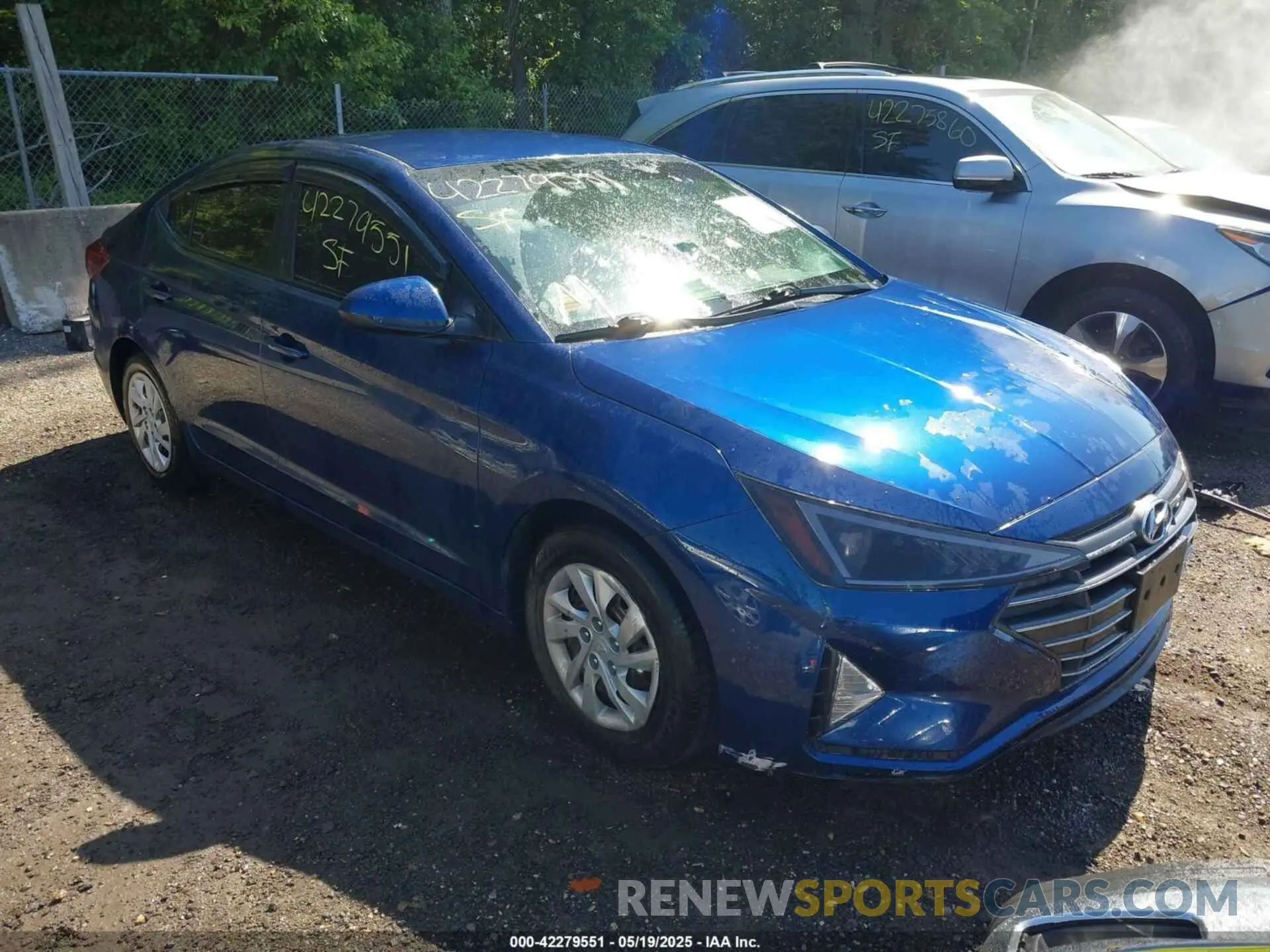 1 Photograph of a damaged car 5NPD74LF9LH546999 HYUNDAI ELANTRA 2020