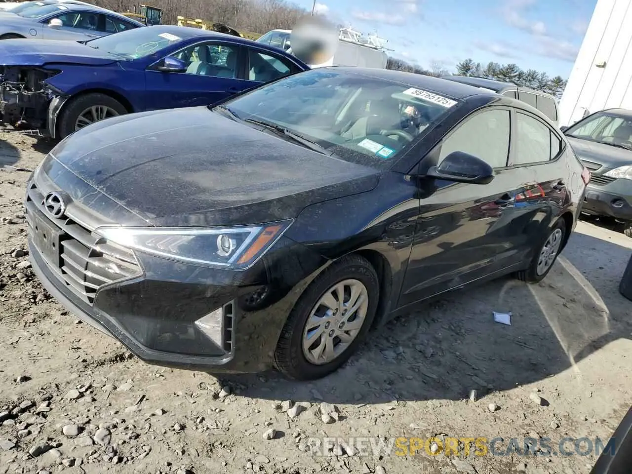 1 Photograph of a damaged car 5NPD74LF9LH586080 HYUNDAI ELANTRA 2020
