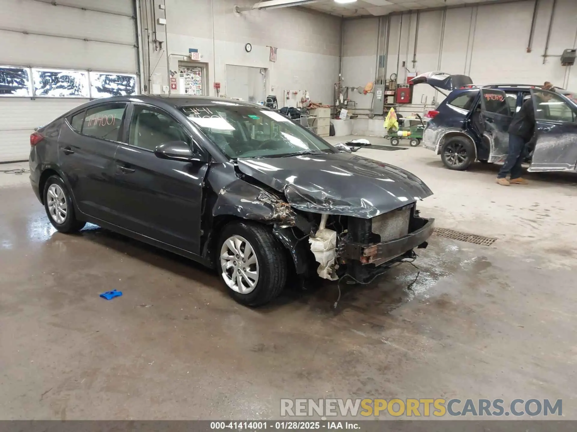 1 Photograph of a damaged car 5NPD74LF9LH589237 HYUNDAI ELANTRA 2020