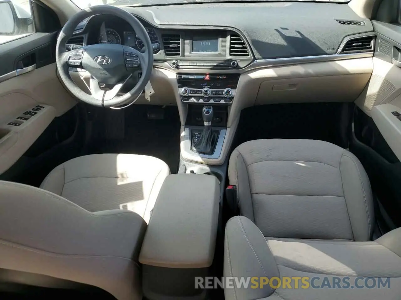 8 Photograph of a damaged car 5NPD74LF9LH603654 HYUNDAI ELANTRA 2020