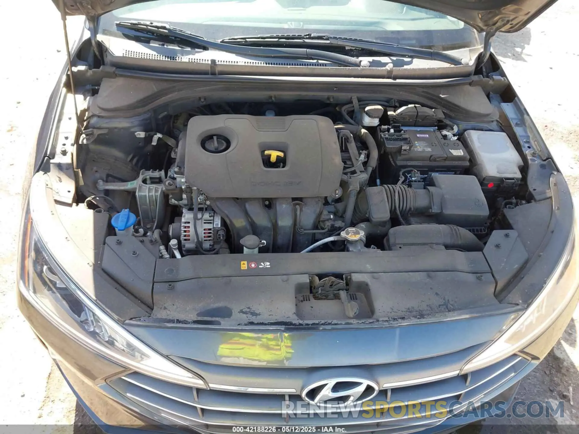 10 Photograph of a damaged car 5NPD74LF9LH607929 HYUNDAI ELANTRA 2020