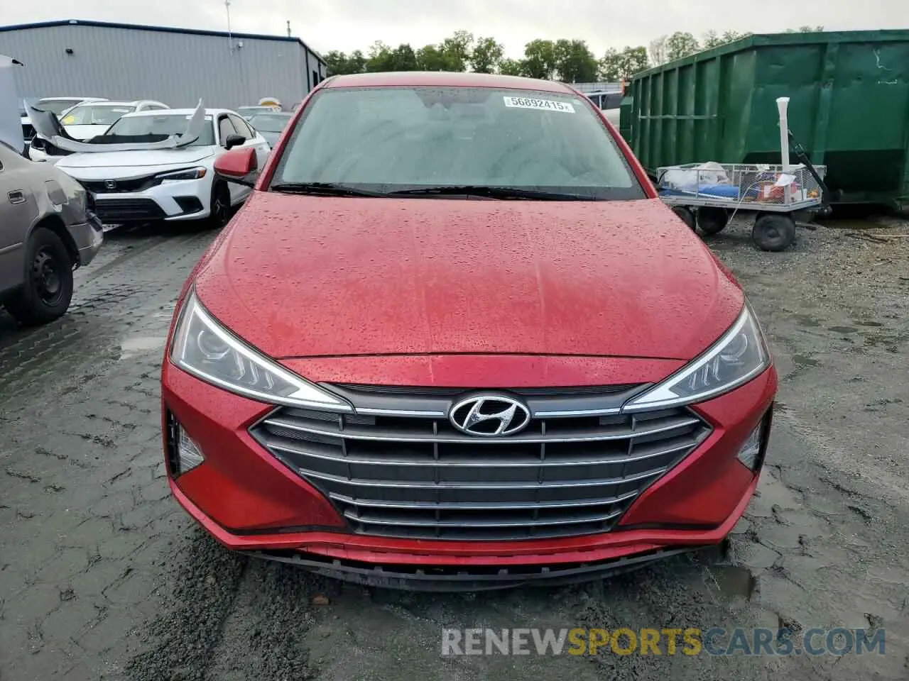 5 Photograph of a damaged car 5NPD74LF9LH609261 HYUNDAI ELANTRA 2020