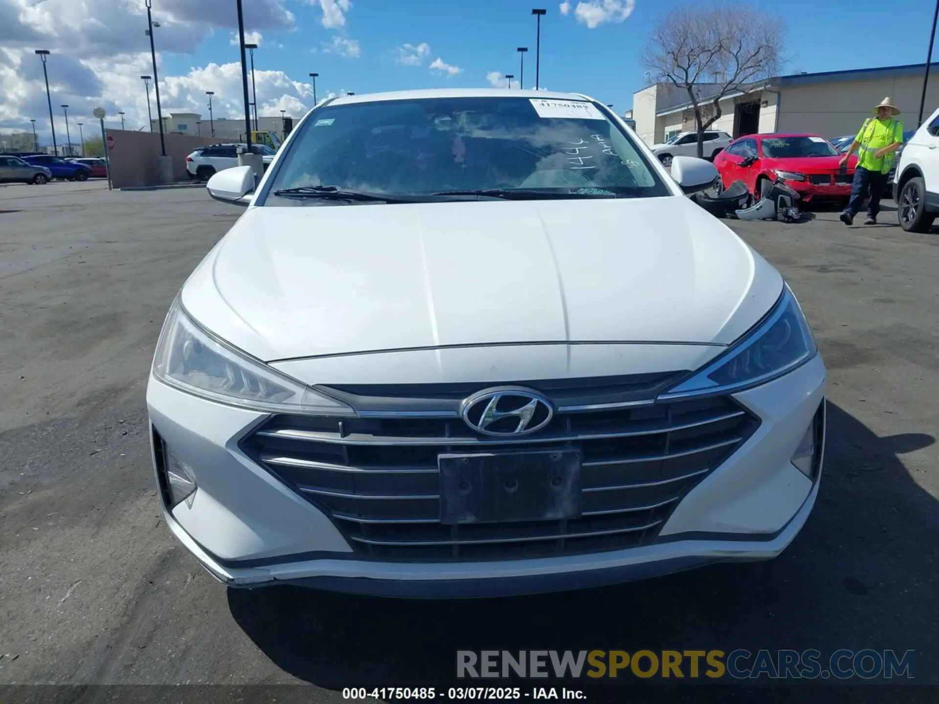 13 Photograph of a damaged car 5NPD74LF9LH611446 HYUNDAI ELANTRA 2020