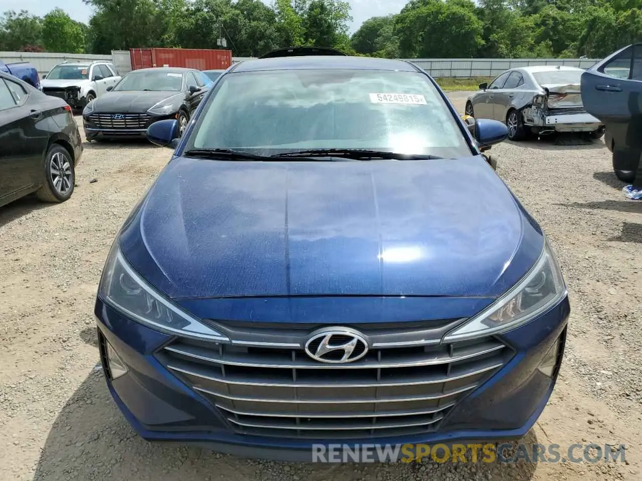 5 Photograph of a damaged car 5NPD74LFXLH505961 HYUNDAI ELANTRA 2020