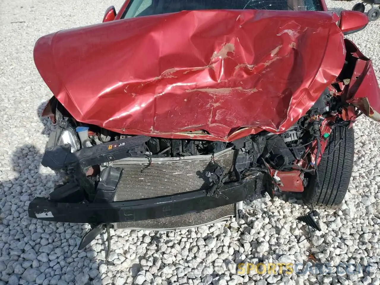 12 Photograph of a damaged car 5NPD74LFXLH520993 HYUNDAI ELANTRA 2020