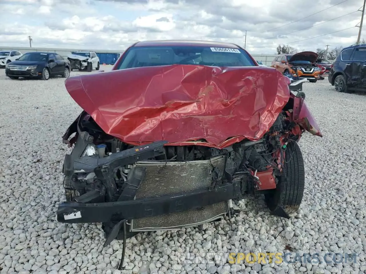 5 Photograph of a damaged car 5NPD74LFXLH520993 HYUNDAI ELANTRA 2020