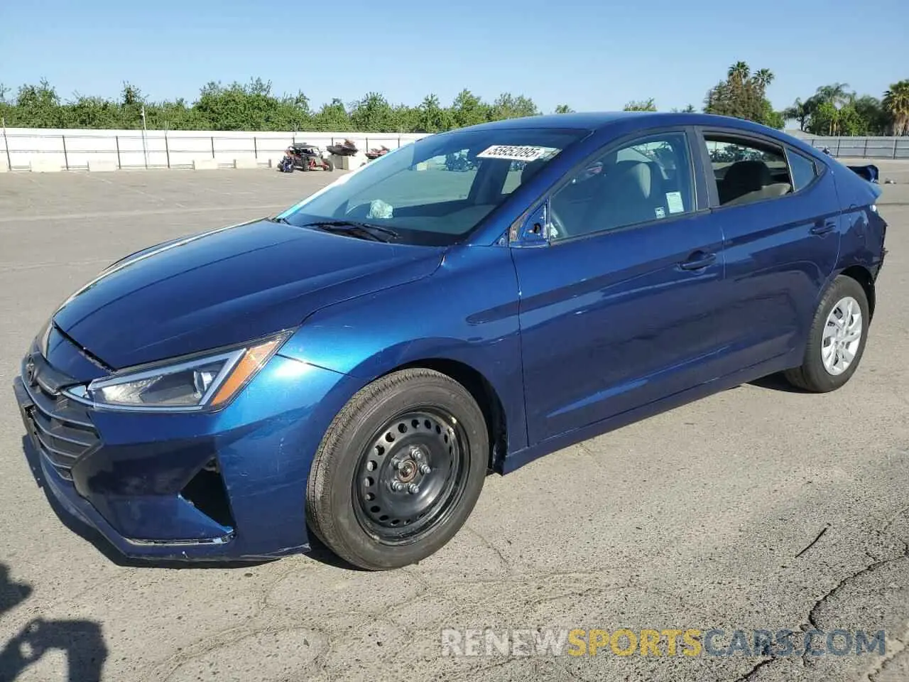 1 Photograph of a damaged car 5NPD74LFXLH532187 HYUNDAI ELANTRA 2020