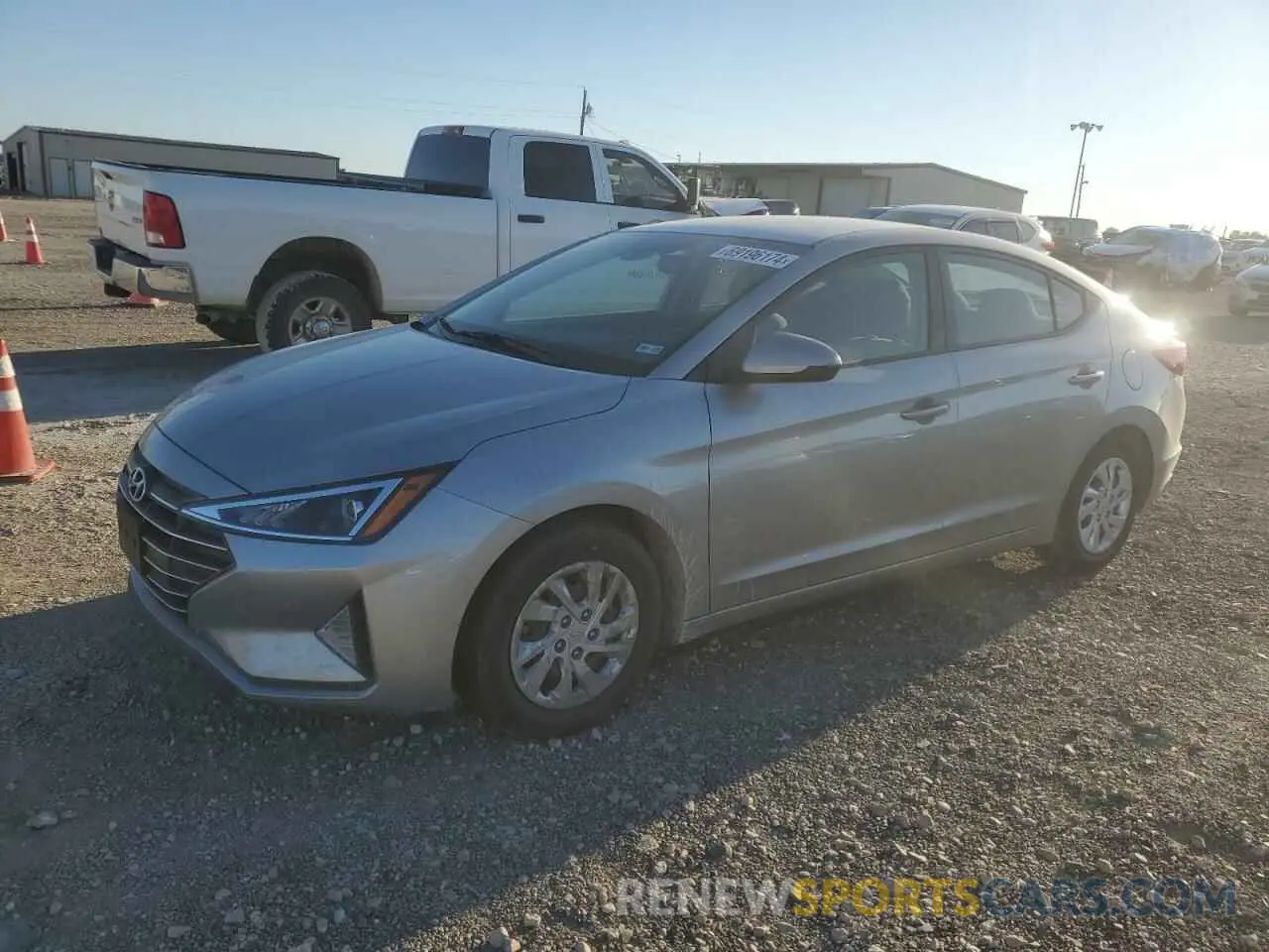 1 Photograph of a damaged car 5NPD74LFXLH600276 HYUNDAI ELANTRA 2020