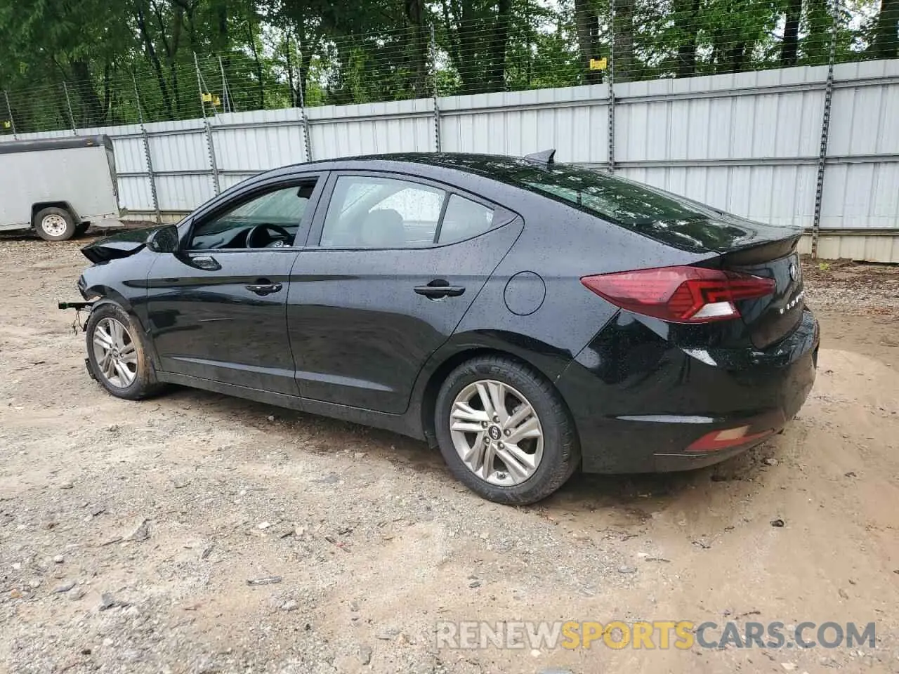 2 Photograph of a damaged car 5NPD84LF0LH499603 HYUNDAI ELANTRA 2020