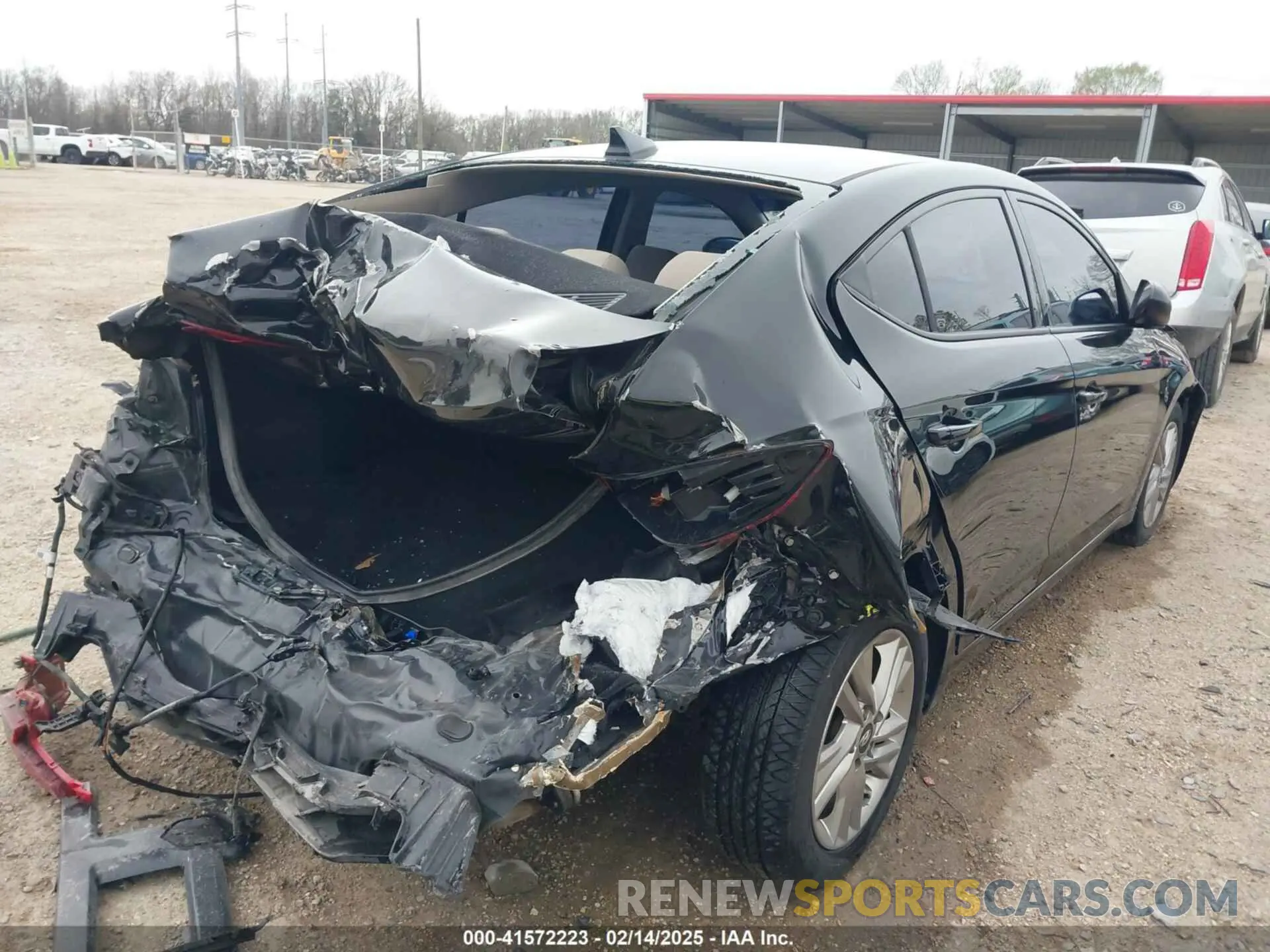 6 Photograph of a damaged car 5NPD84LF0LH510258 HYUNDAI ELANTRA 2020