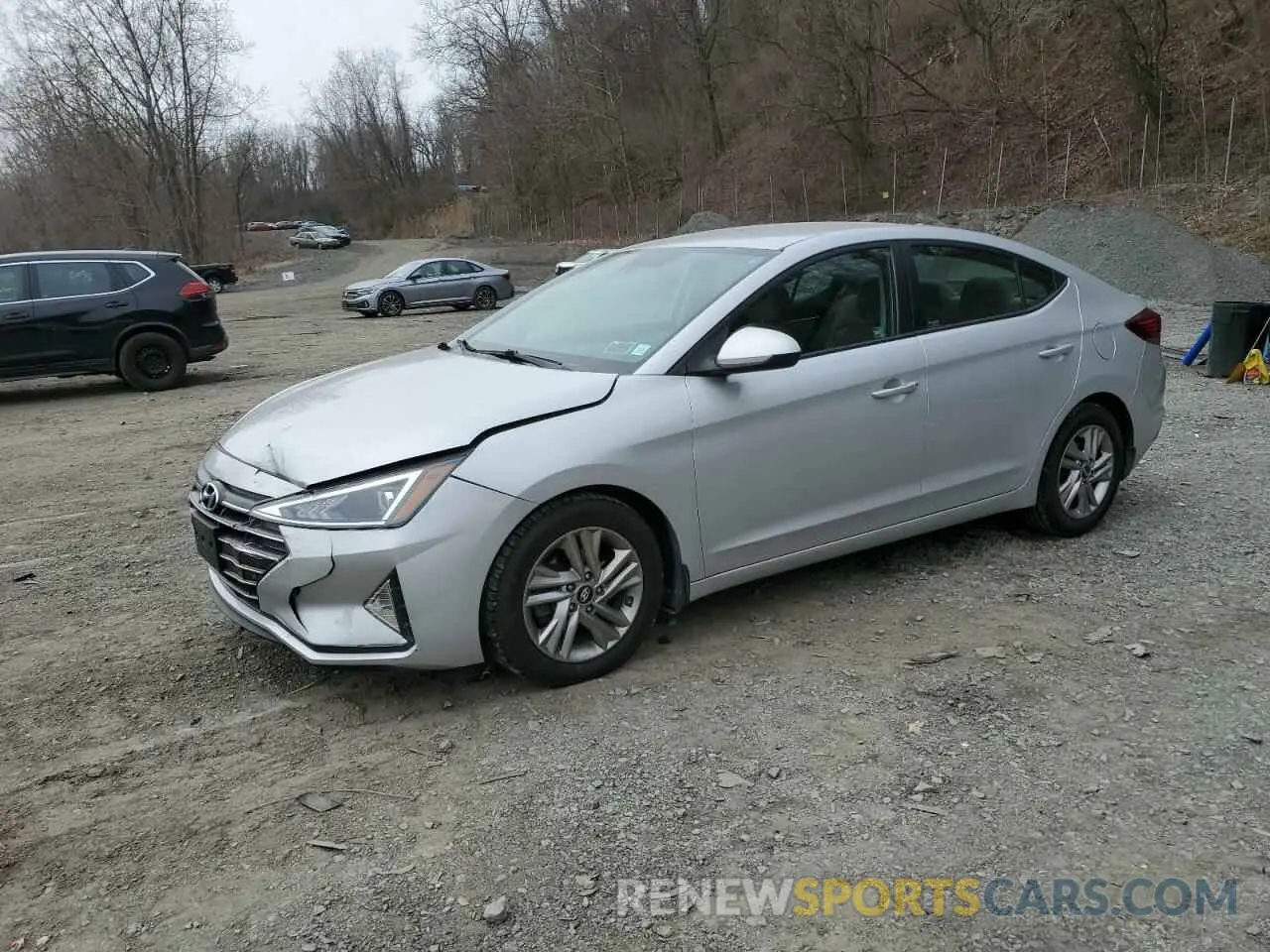 1 Photograph of a damaged car 5NPD84LF0LH530607 HYUNDAI ELANTRA 2020