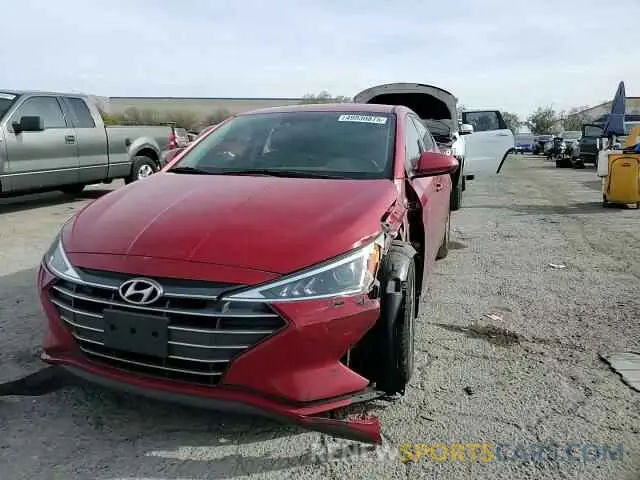 10 Photograph of a damaged car 5NPD84LF0LH533426 HYUNDAI ELANTRA 2020