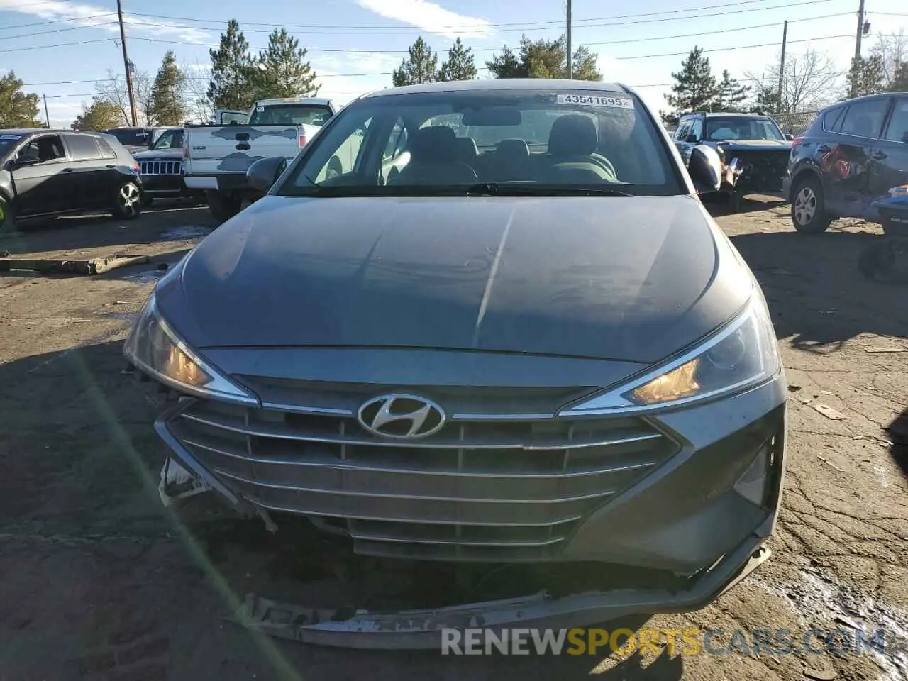 5 Photograph of a damaged car 5NPD84LF0LH540134 HYUNDAI ELANTRA 2020
