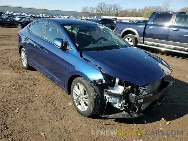 10 Photograph of a damaged car 5NPD84LF0LH541672 HYUNDAI ELANTRA 2020