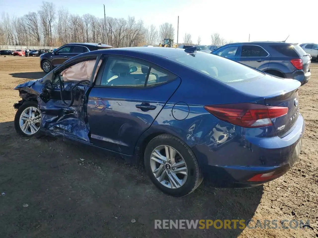 2 Photograph of a damaged car 5NPD84LF0LH541672 HYUNDAI ELANTRA 2020