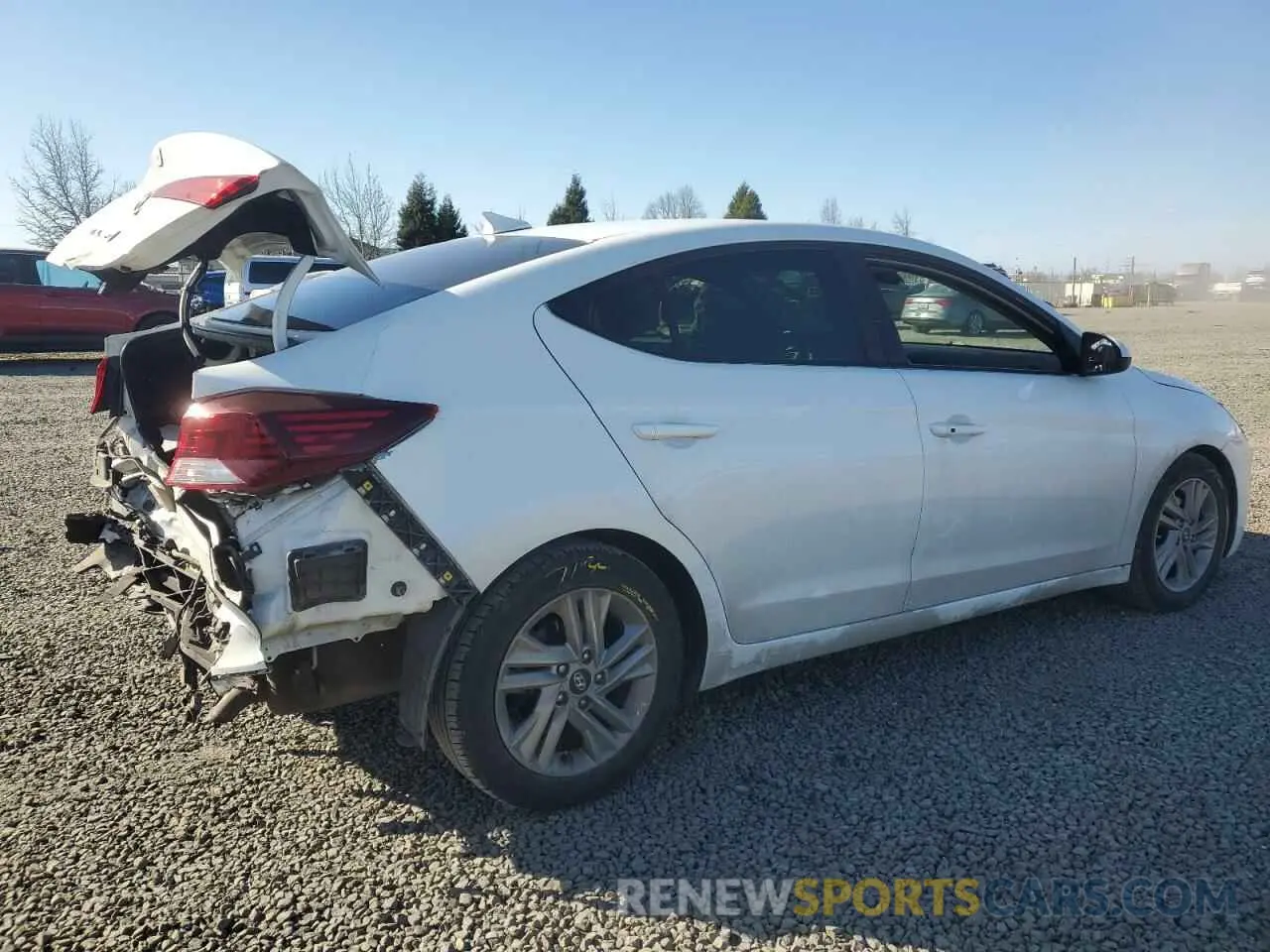 3 Photograph of a damaged car 5NPD84LF0LH547021 HYUNDAI ELANTRA 2020