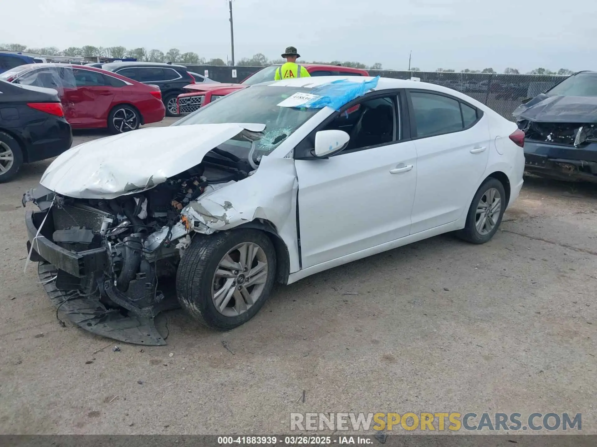 2 Photograph of a damaged car 5NPD84LF0LH559475 HYUNDAI ELANTRA 2020