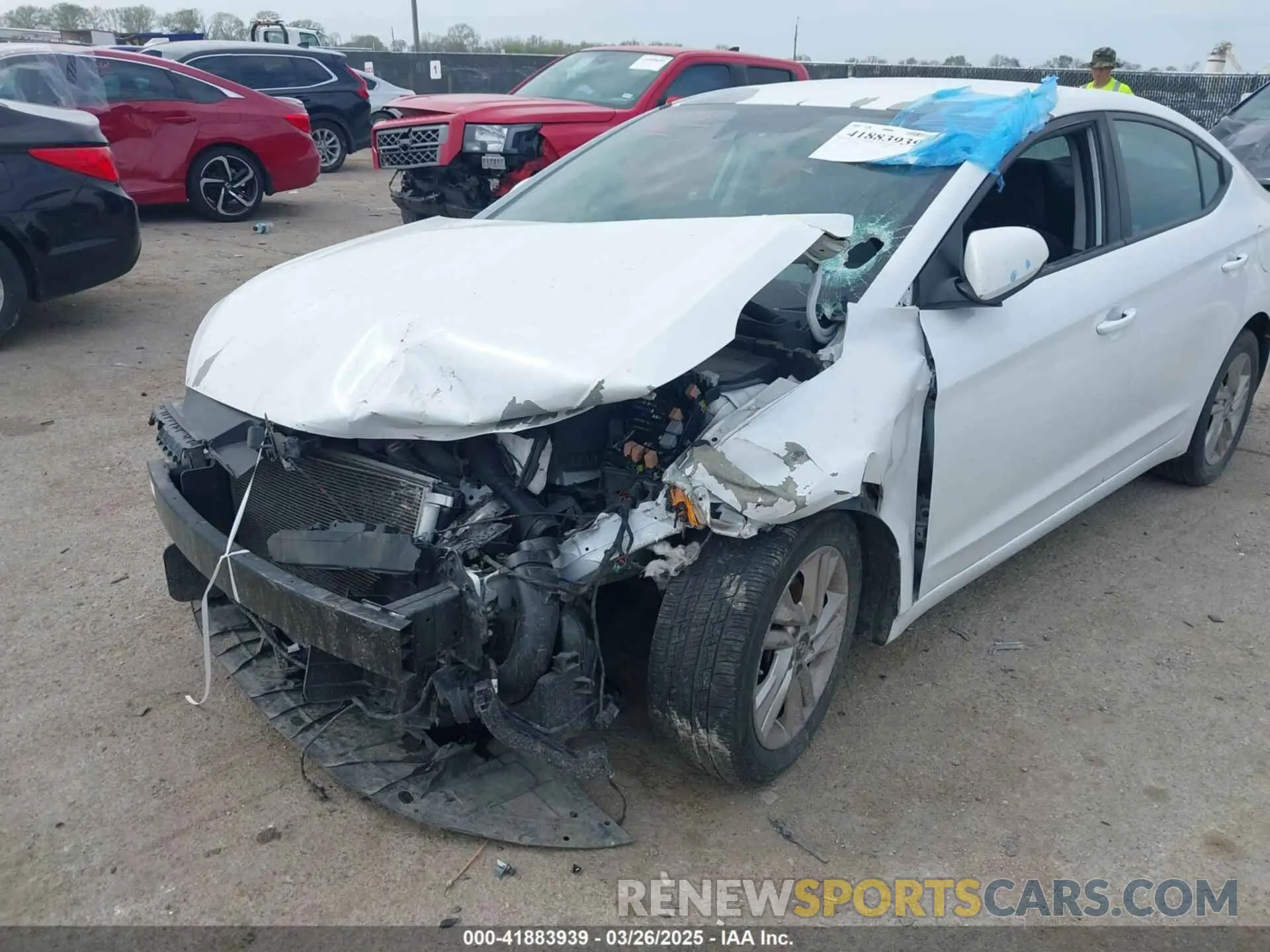 6 Photograph of a damaged car 5NPD84LF0LH559475 HYUNDAI ELANTRA 2020