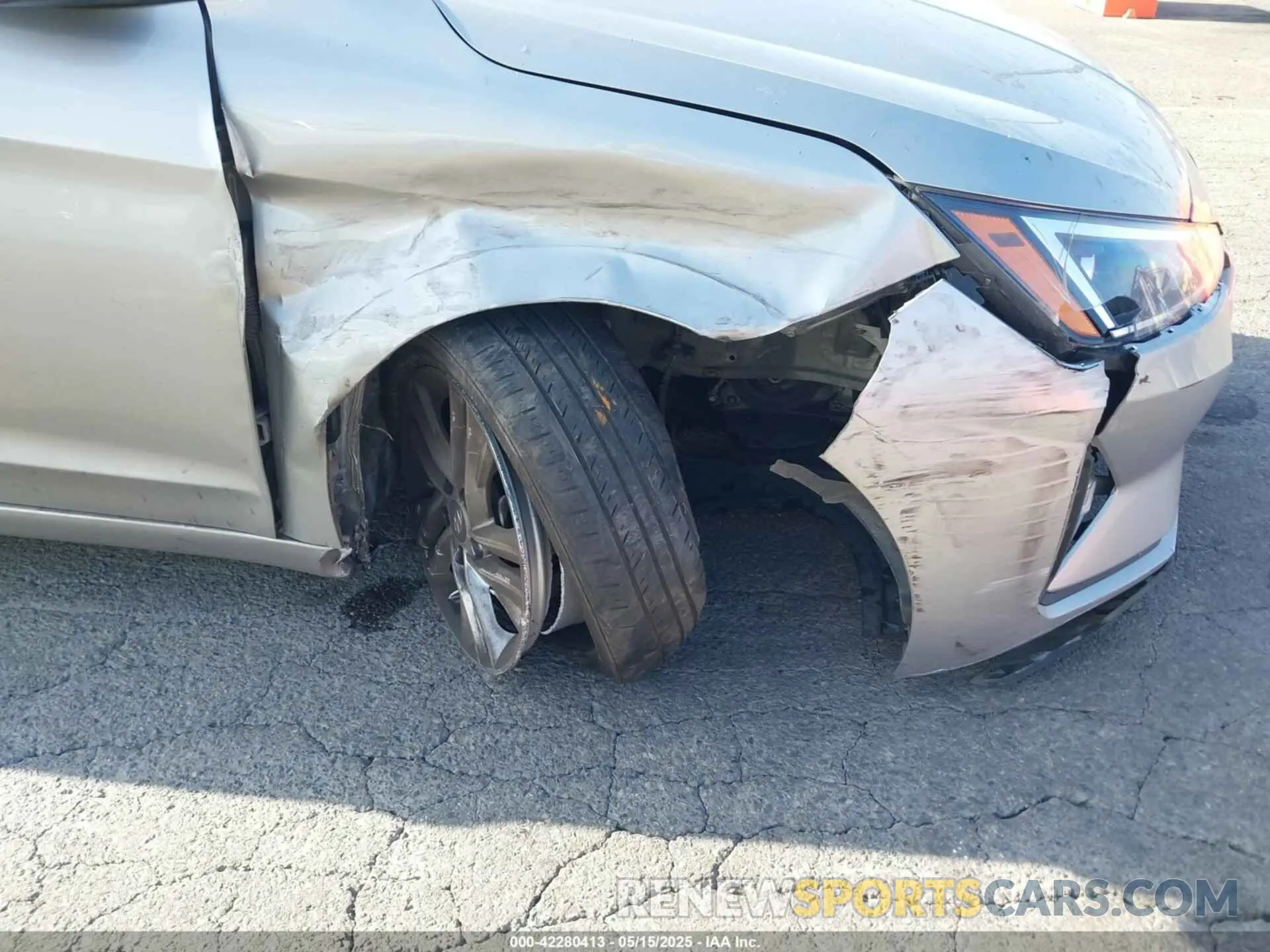 6 Photograph of a damaged car 5NPD84LF0LH562957 HYUNDAI ELANTRA 2020