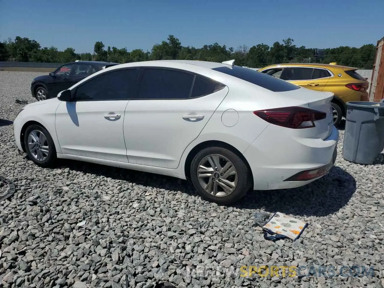 2 Photograph of a damaged car 5NPD84LF0LH565065 HYUNDAI ELANTRA 2020