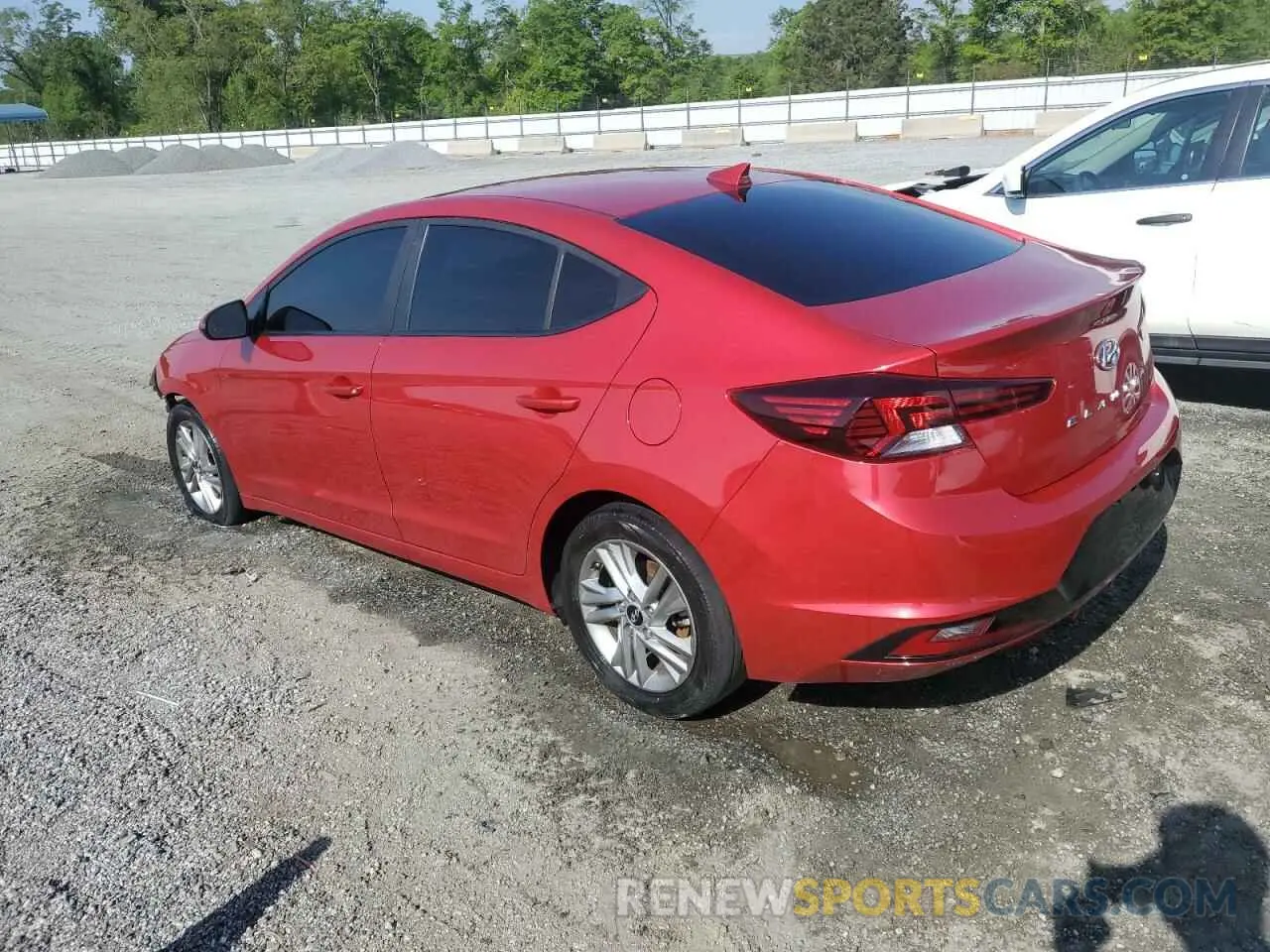 2 Photograph of a damaged car 5NPD84LF0LH566197 HYUNDAI ELANTRA 2020