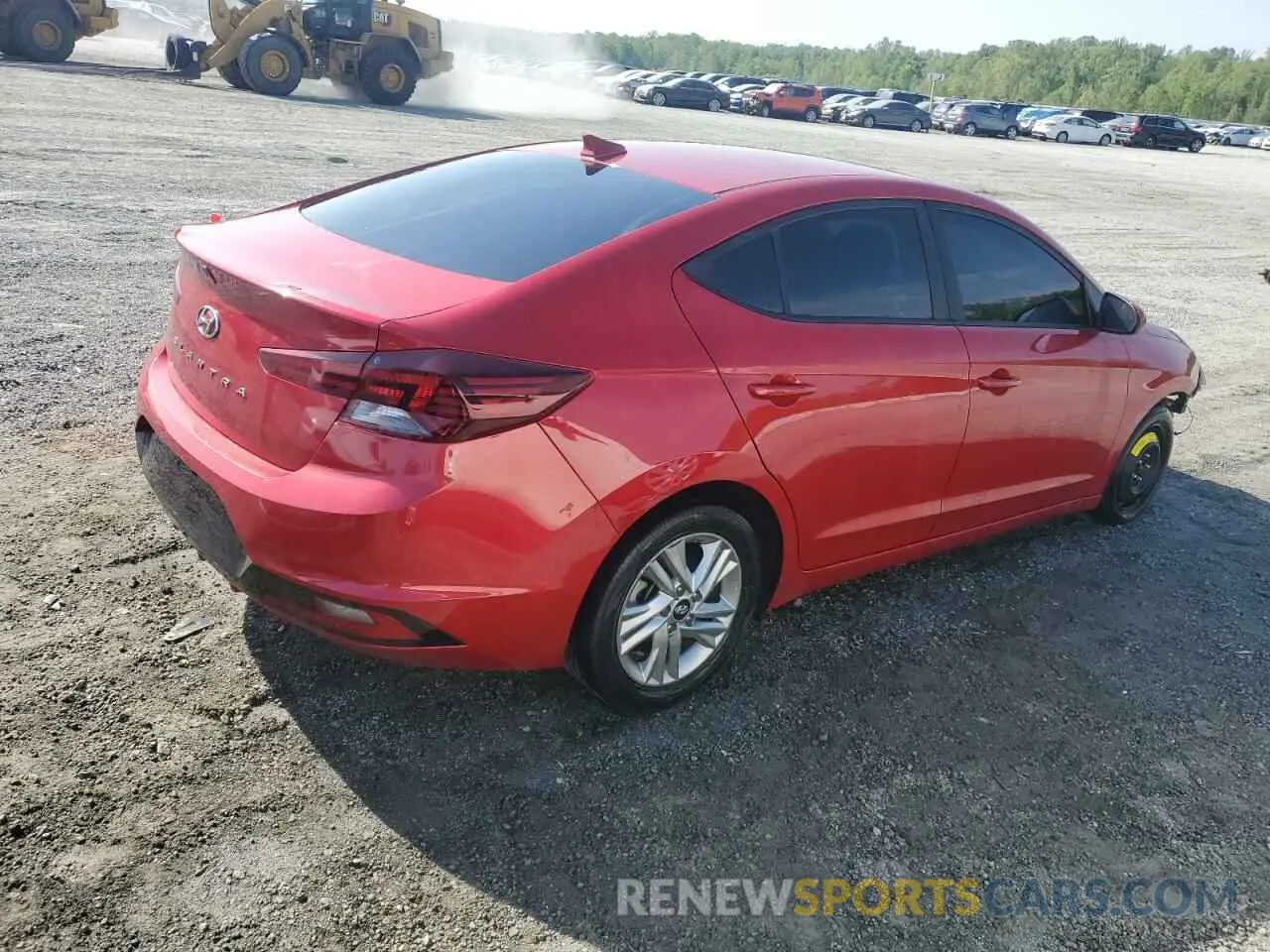 3 Photograph of a damaged car 5NPD84LF0LH566197 HYUNDAI ELANTRA 2020