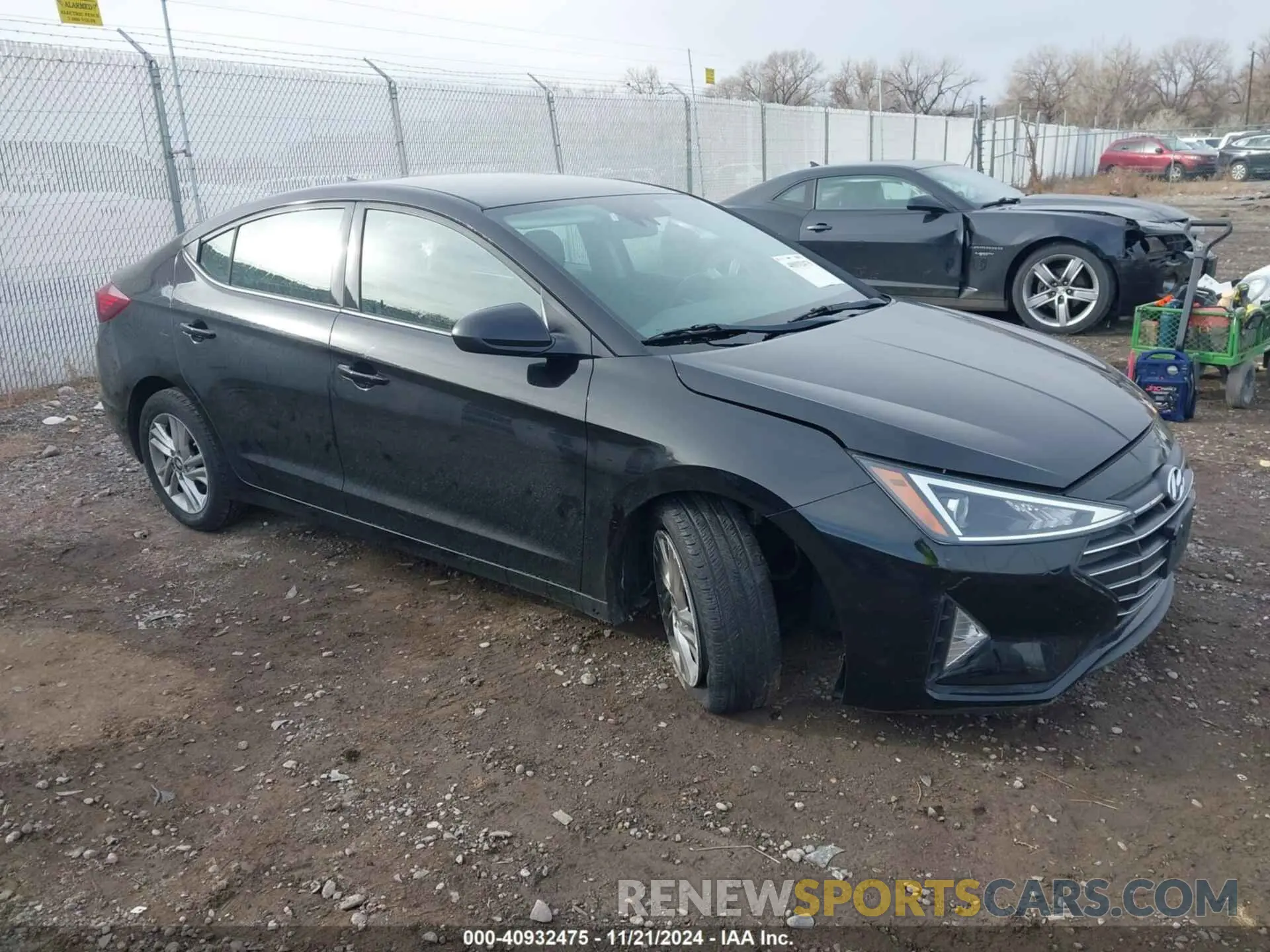 1 Photograph of a damaged car 5NPD84LF0LH570055 HYUNDAI ELANTRA 2020