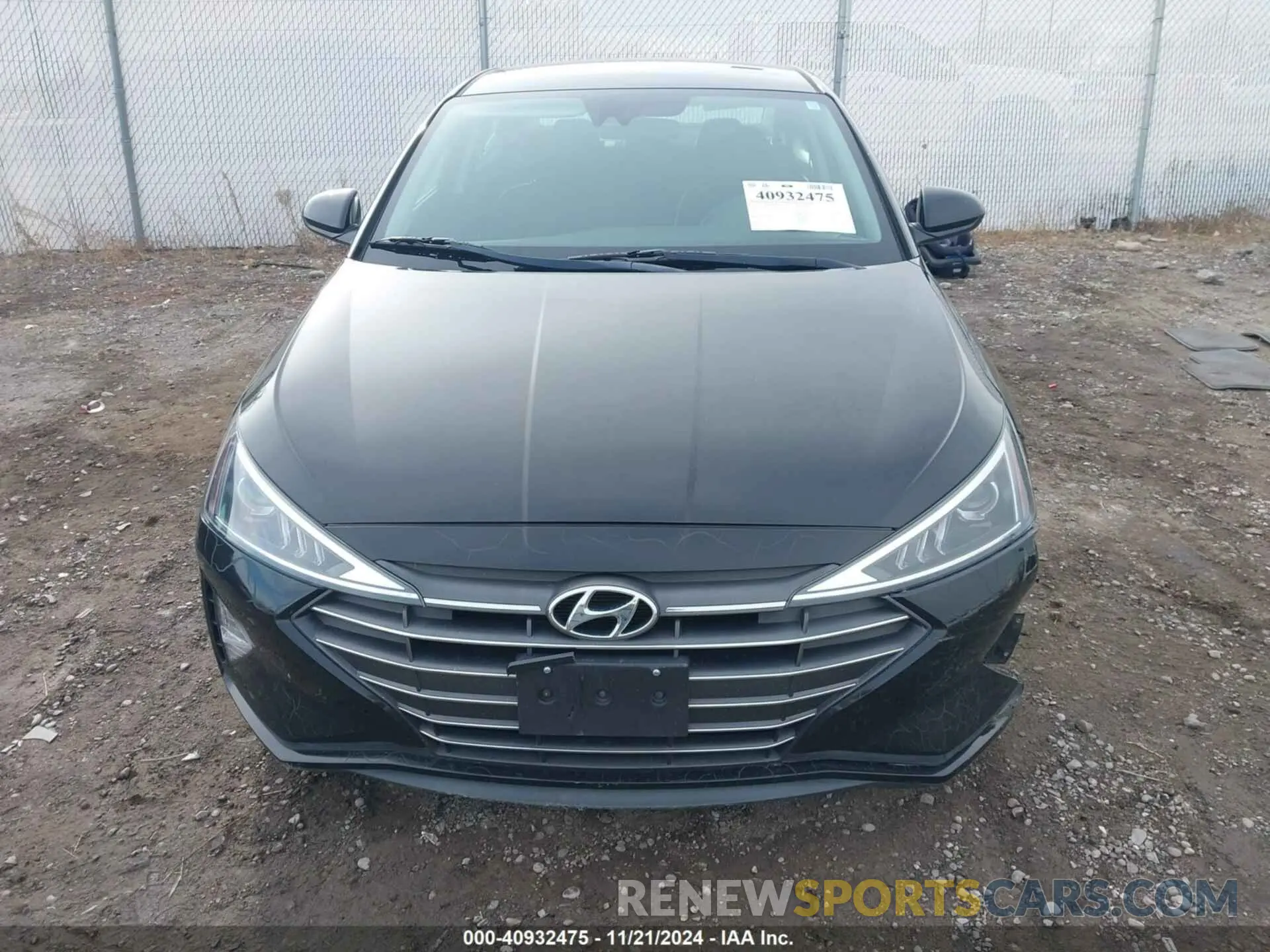 6 Photograph of a damaged car 5NPD84LF0LH570055 HYUNDAI ELANTRA 2020