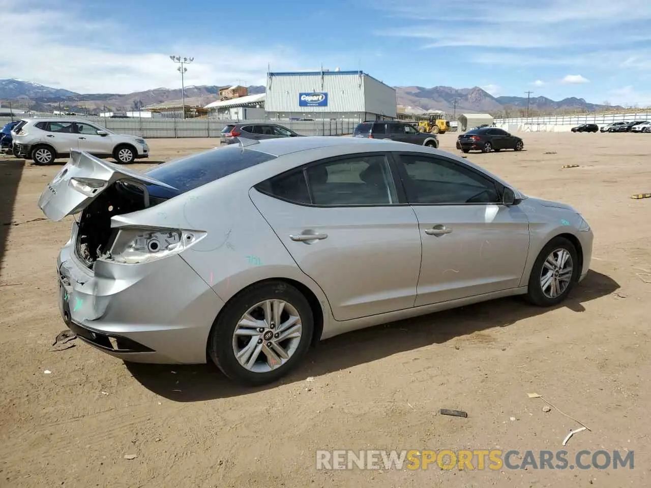 3 Photograph of a damaged car 5NPD84LF0LH573618 HYUNDAI ELANTRA 2020