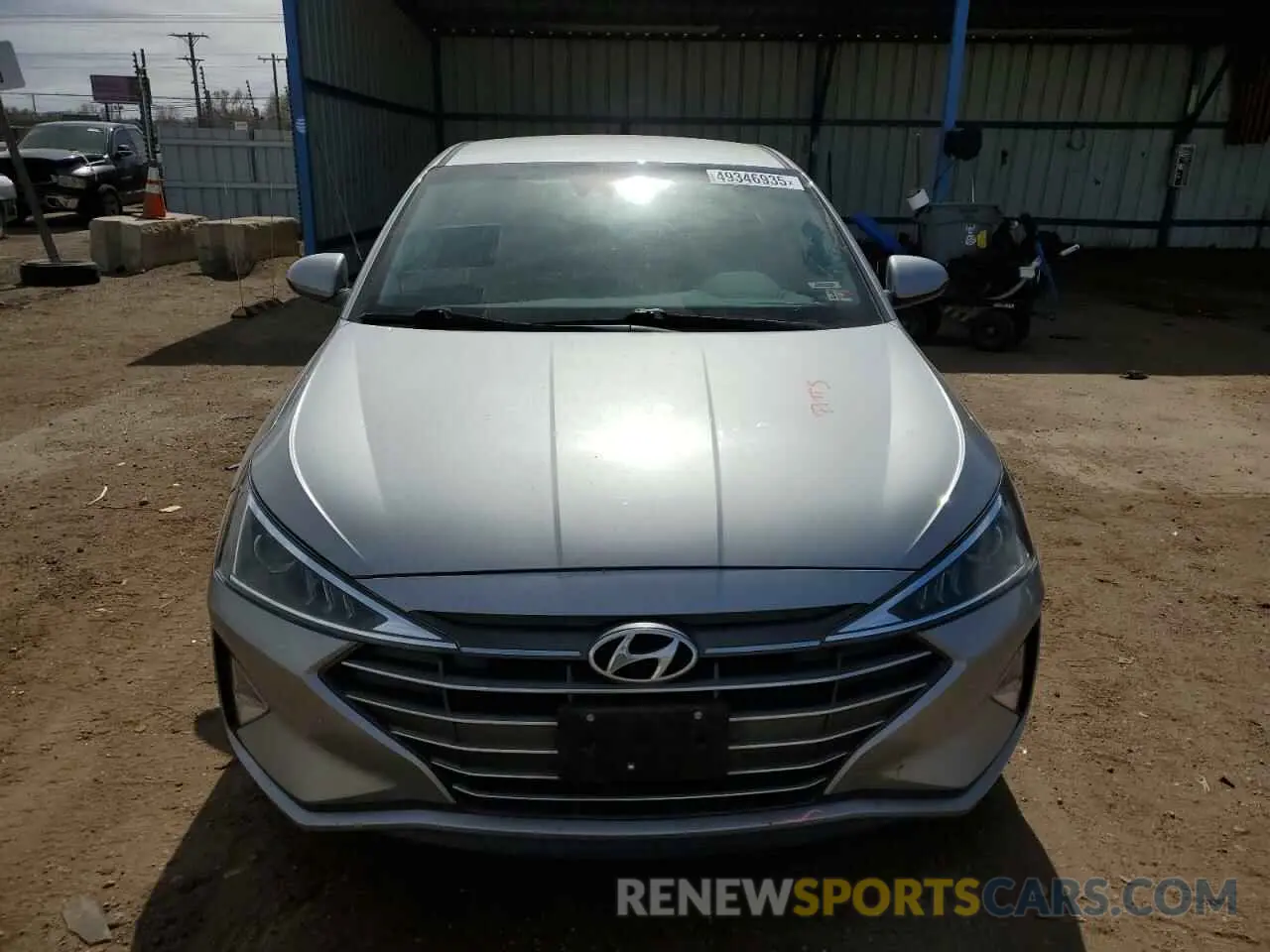 5 Photograph of a damaged car 5NPD84LF0LH573618 HYUNDAI ELANTRA 2020