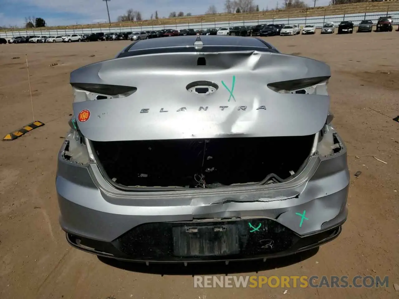 6 Photograph of a damaged car 5NPD84LF0LH573618 HYUNDAI ELANTRA 2020