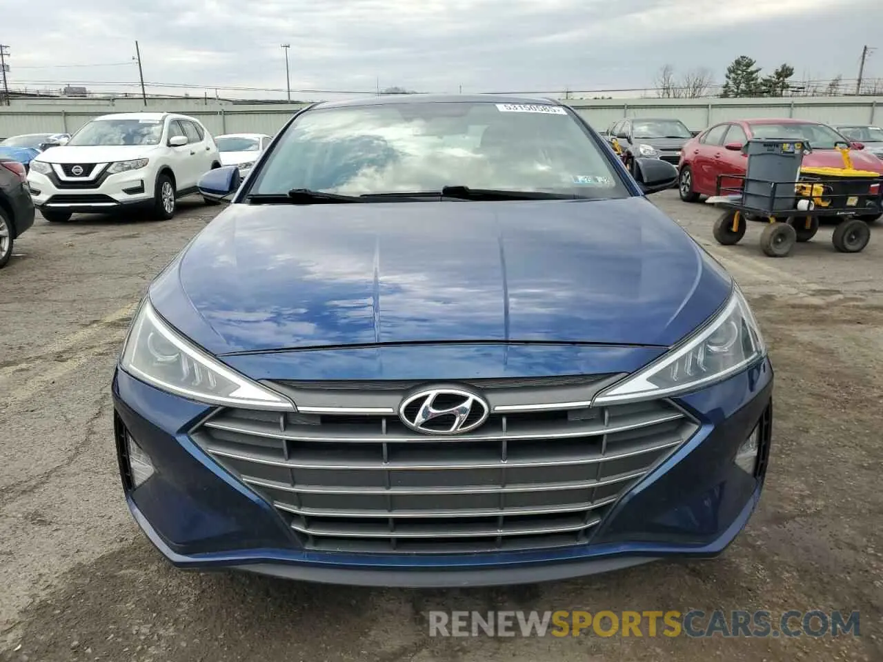 5 Photograph of a damaged car 5NPD84LF0LH575806 HYUNDAI ELANTRA 2020