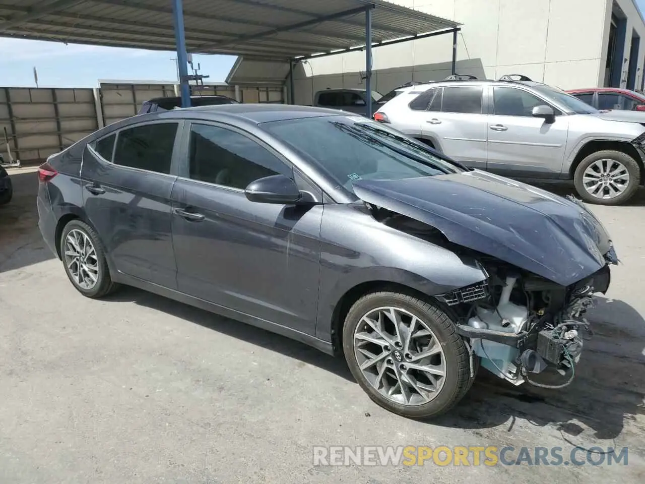 4 Photograph of a damaged car 5NPD84LF0LH577006 HYUNDAI ELANTRA 2020
