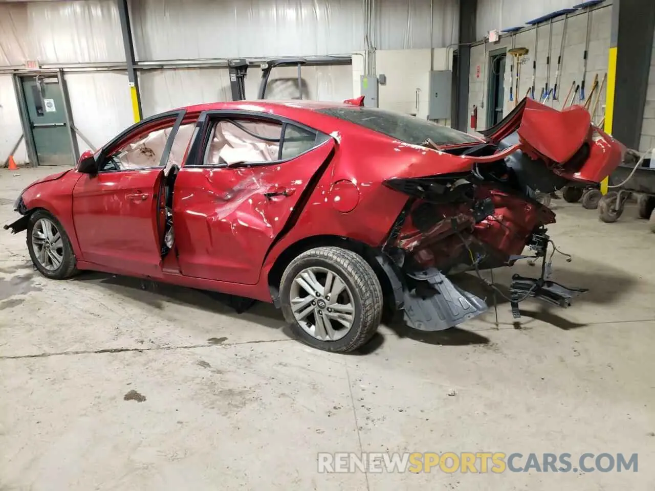 2 Photograph of a damaged car 5NPD84LF0LH579581 HYUNDAI ELANTRA 2020