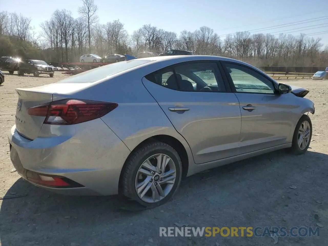 3 Photograph of a damaged car 5NPD84LF0LH586403 HYUNDAI ELANTRA 2020