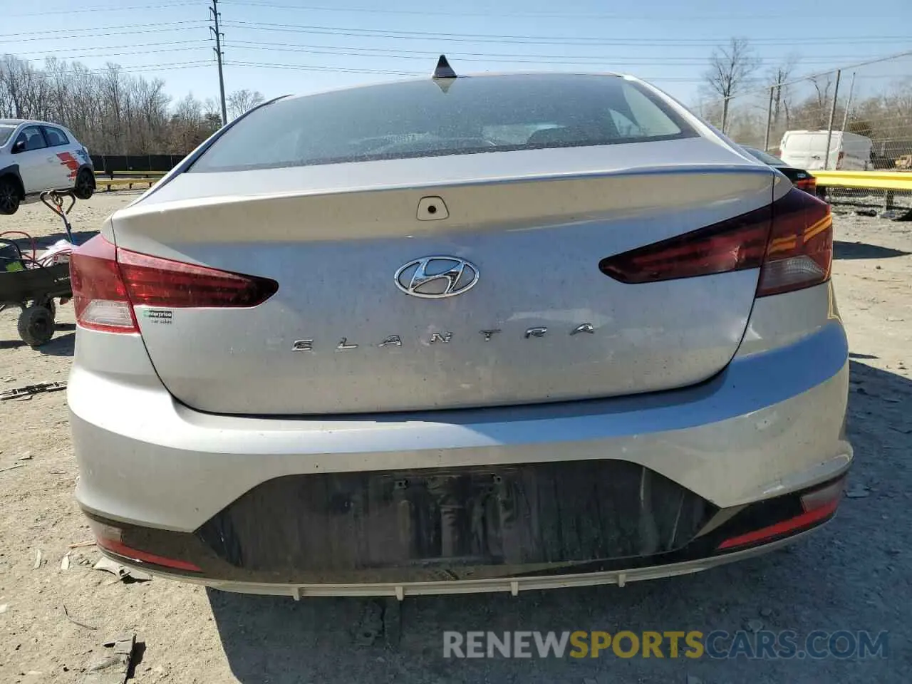 6 Photograph of a damaged car 5NPD84LF0LH586403 HYUNDAI ELANTRA 2020