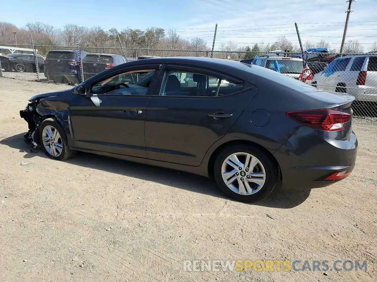 2 Photograph of a damaged car 5NPD84LF0LH587518 HYUNDAI ELANTRA 2020