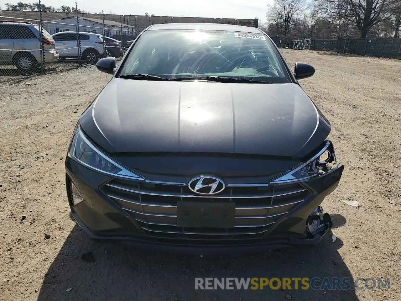 5 Photograph of a damaged car 5NPD84LF0LH587518 HYUNDAI ELANTRA 2020