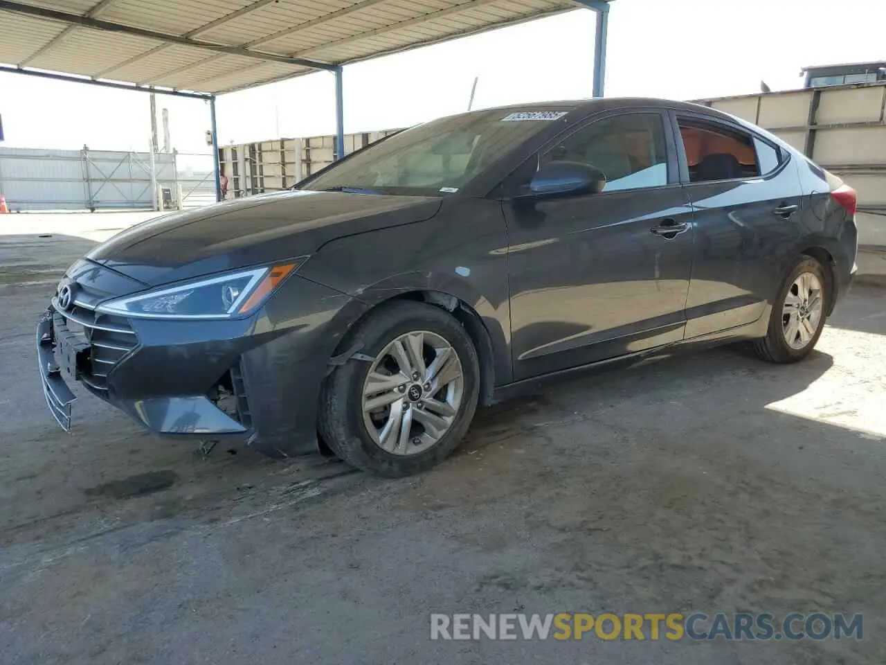 1 Photograph of a damaged car 5NPD84LF0LH589530 HYUNDAI ELANTRA 2020