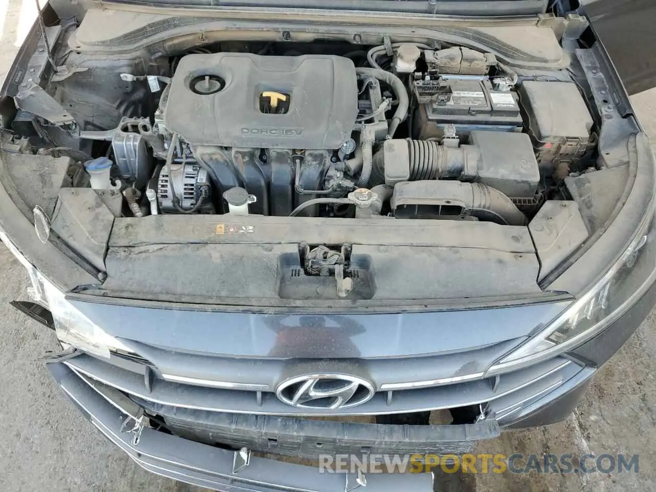 11 Photograph of a damaged car 5NPD84LF0LH589530 HYUNDAI ELANTRA 2020