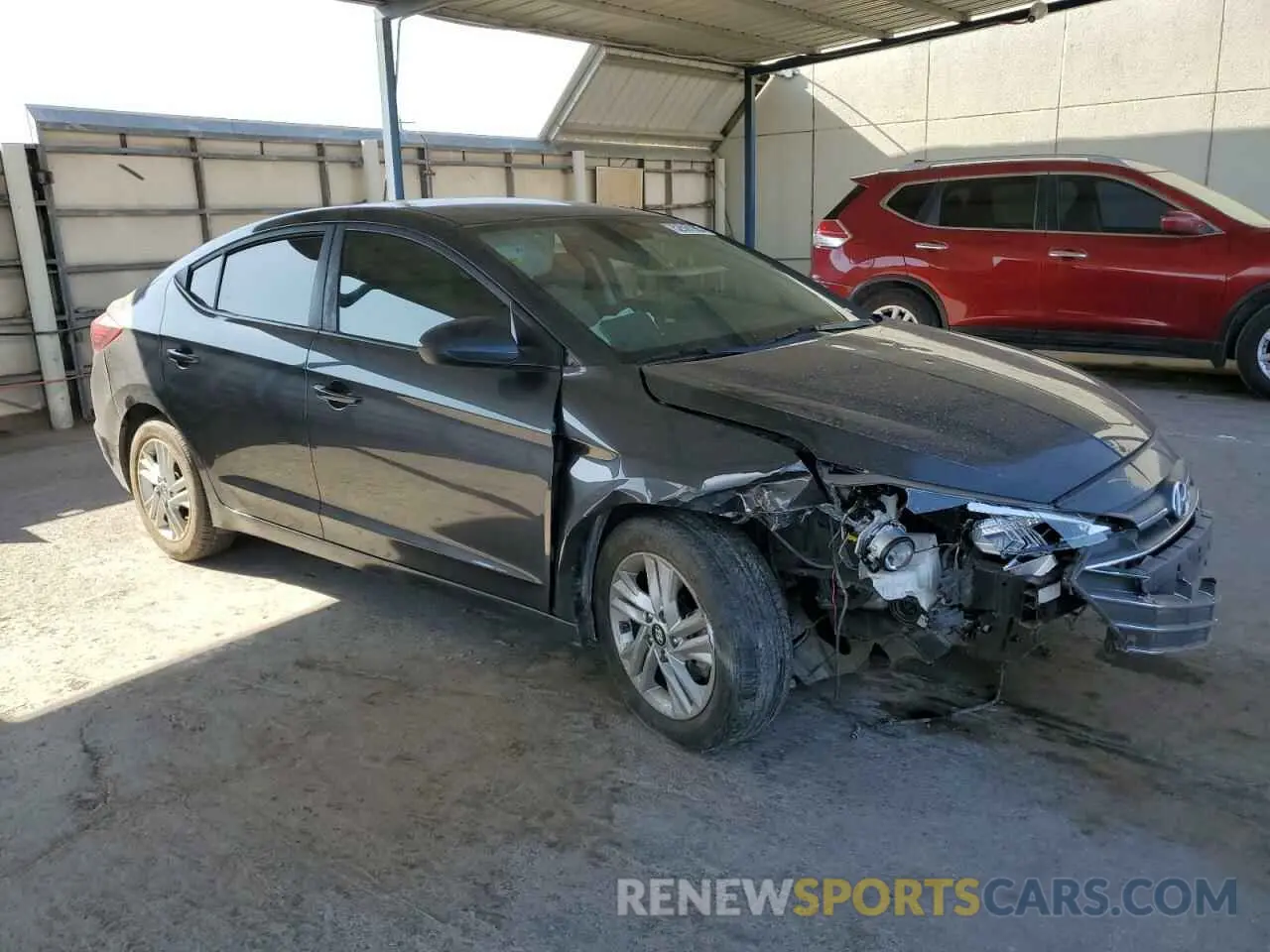 4 Photograph of a damaged car 5NPD84LF0LH589530 HYUNDAI ELANTRA 2020