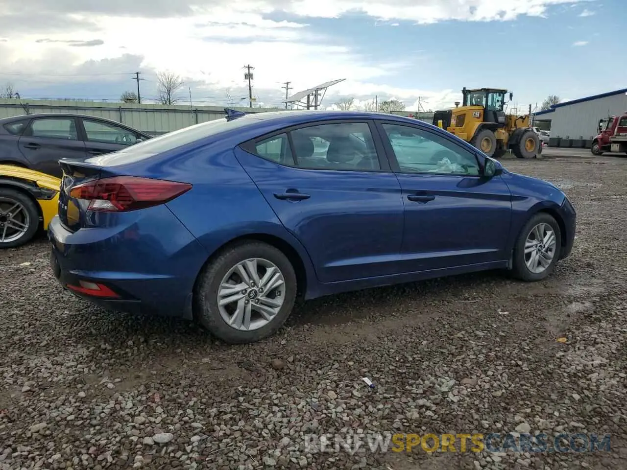 3 Photograph of a damaged car 5NPD84LF0LH616337 HYUNDAI ELANTRA 2020