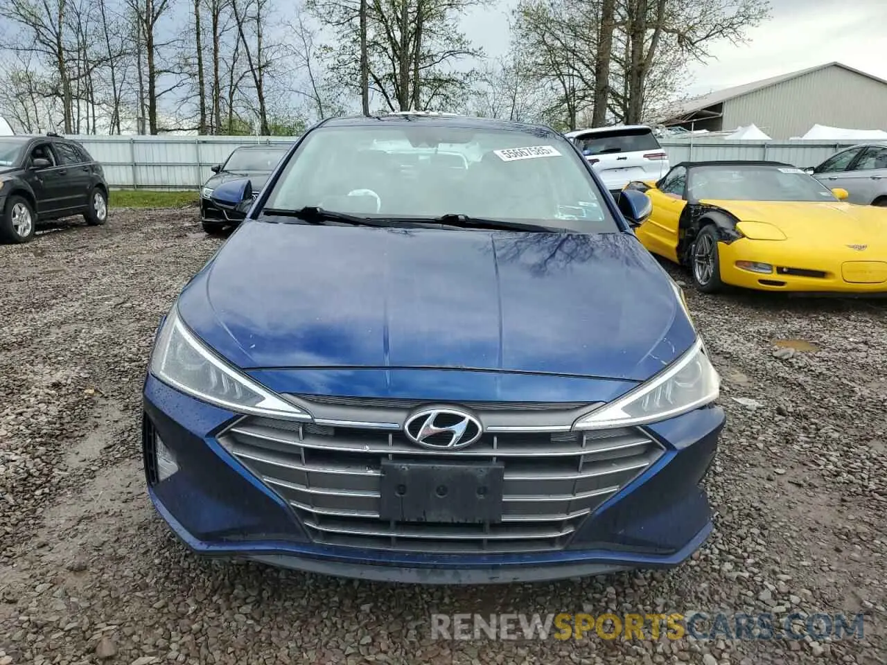 5 Photograph of a damaged car 5NPD84LF0LH616337 HYUNDAI ELANTRA 2020