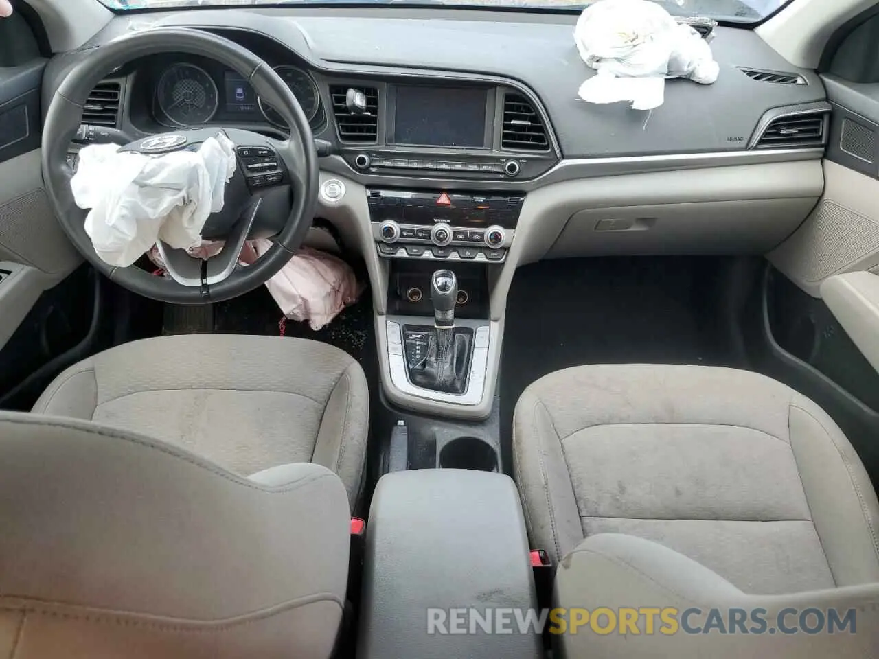 8 Photograph of a damaged car 5NPD84LF0LH616337 HYUNDAI ELANTRA 2020