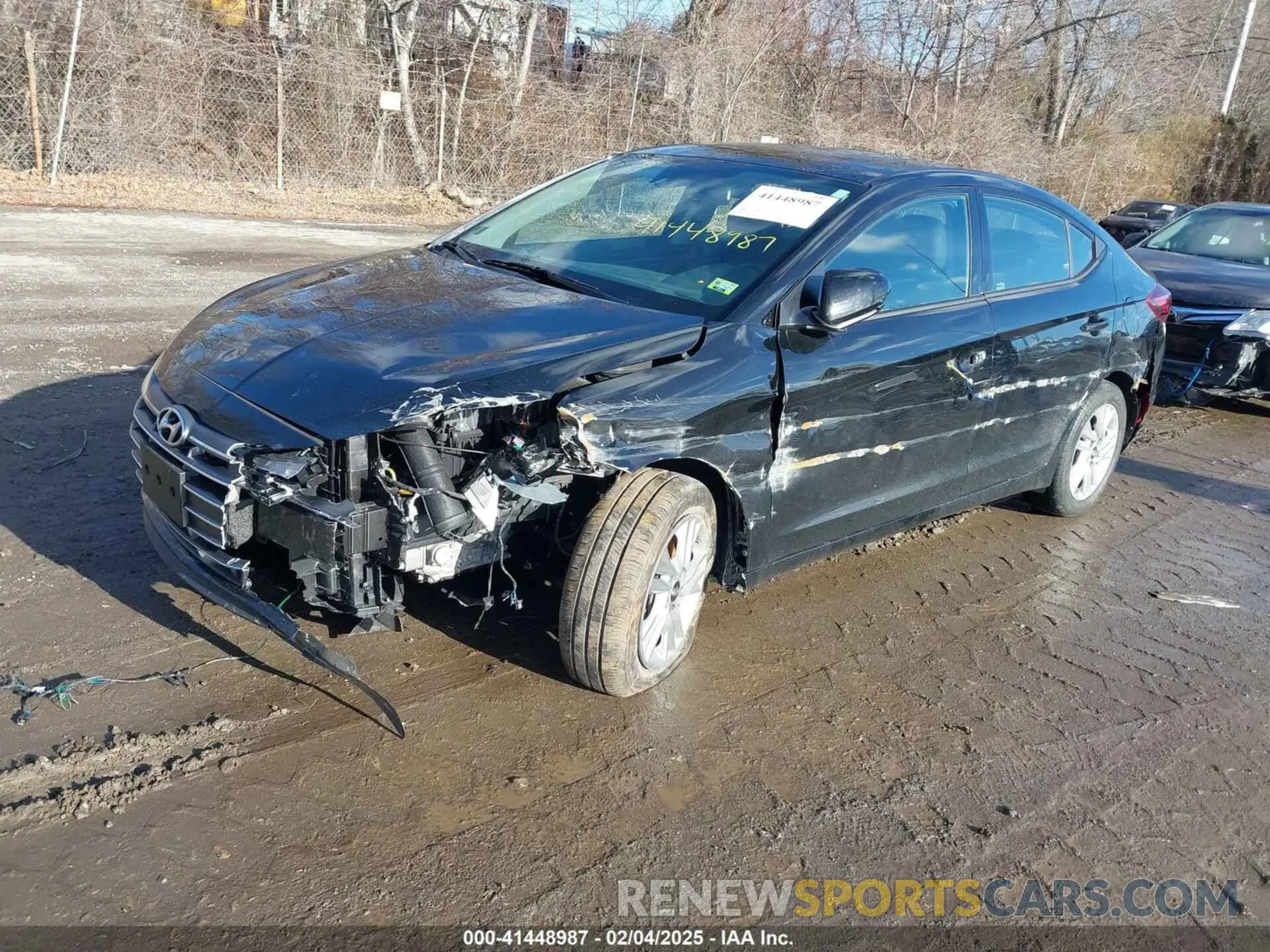 2 Photograph of a damaged car 5NPD84LF0LH627239 HYUNDAI ELANTRA 2020