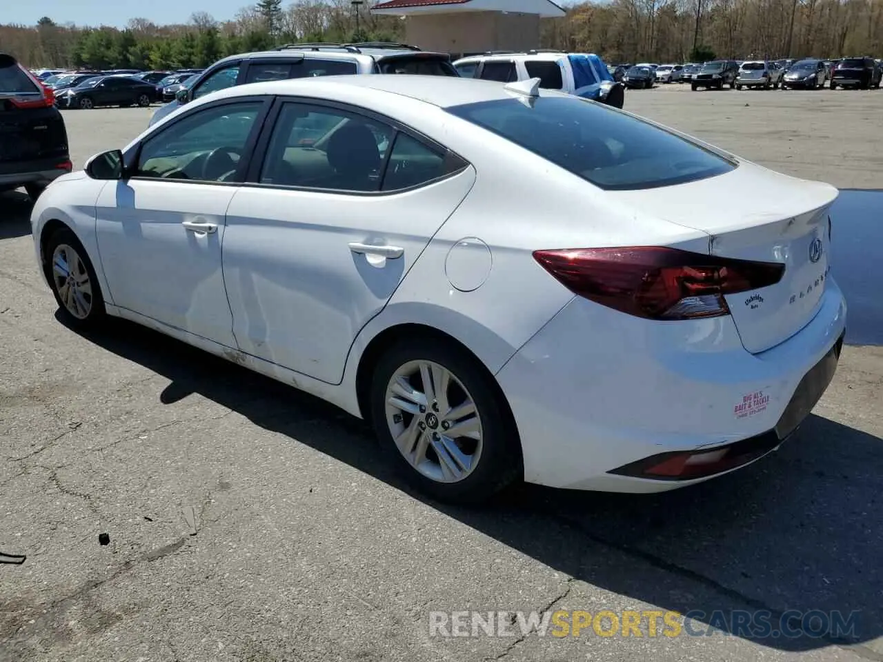 2 Photograph of a damaged car 5NPD84LF0LH632330 HYUNDAI ELANTRA 2020