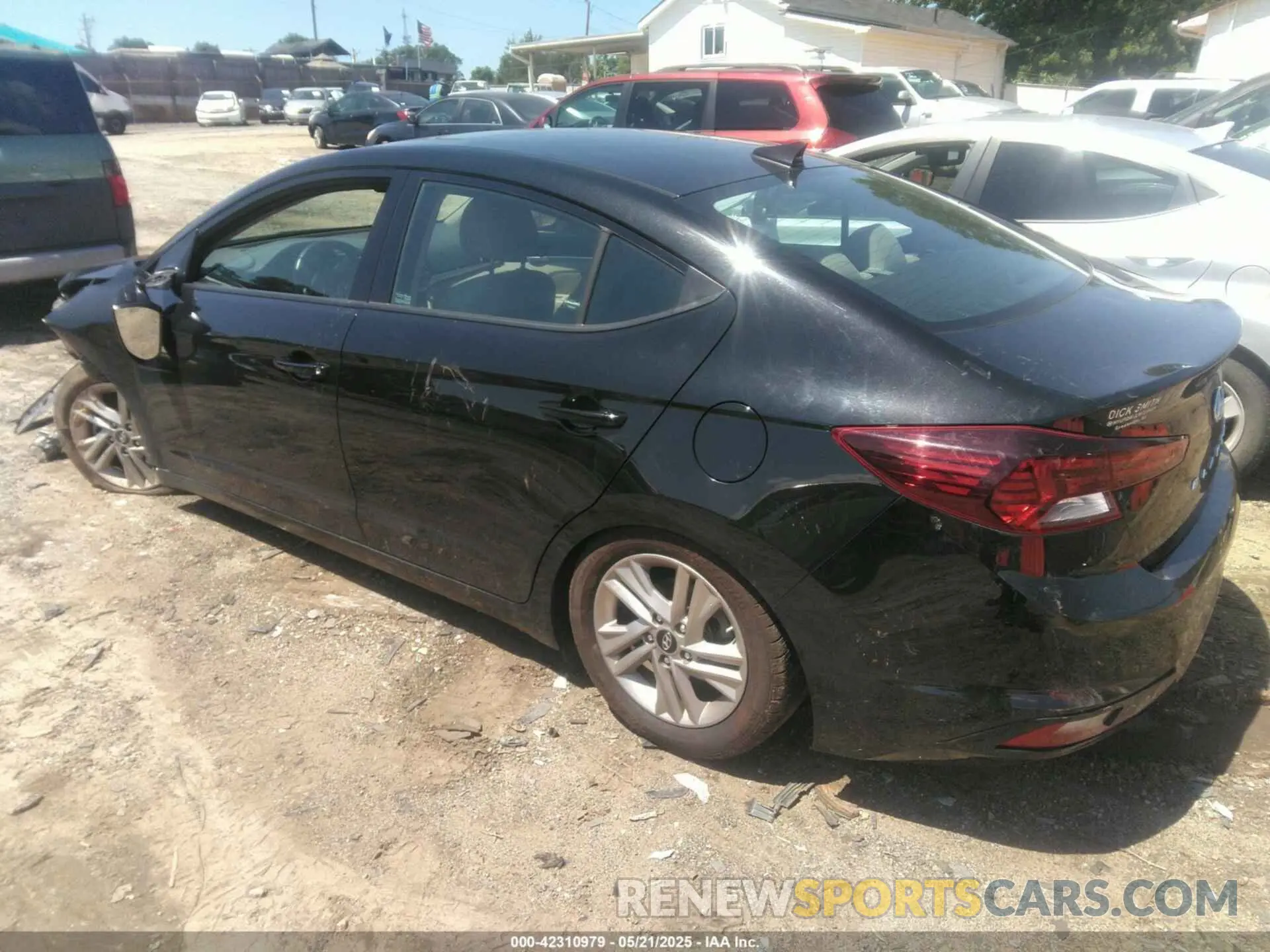 3 Photograph of a damaged car 5NPD84LF1LH501696 HYUNDAI ELANTRA 2020